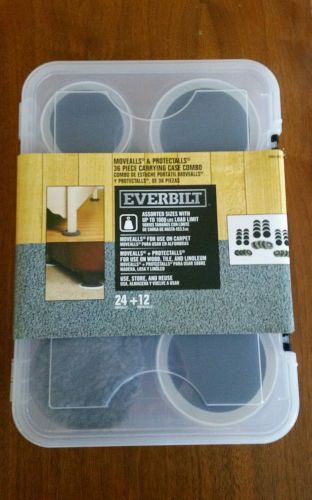 Everbilt 36-PC Movealls &amp; Protectalls Carrying Case Combo furniture movers. NEW!