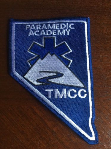 RENO, NV - TMCC EMS FIRE DEPARTMENT EMT FIREFIGHTER PARAMEDIC ACADEMY PATCH