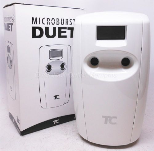 Microburst Duet Dual Fragrance Dispenser Air Freshener System (White) #4870056