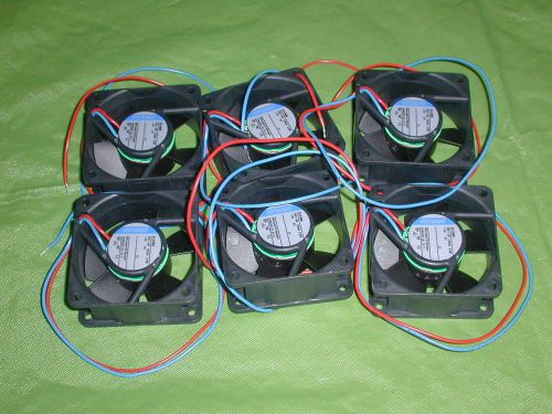 FOR SALE LOT OF 6 EBM PAPST FANS 24 VOLTS 614NNH  NEW