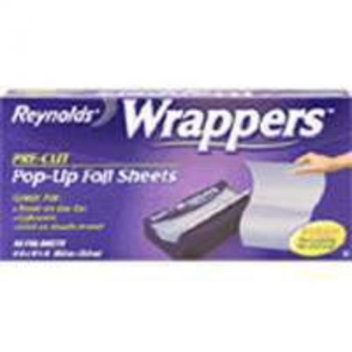 Wrappers foil sheets 50ct reynolds consumer products bags &amp; wraps 00103 for sale