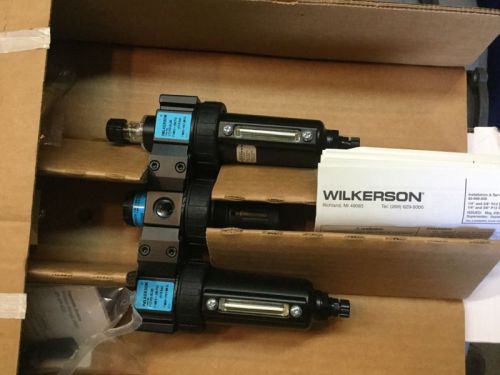 WILKERSON Filter/Regulator/Lubricator, 3/8 In. NPT C12-03-FLR0