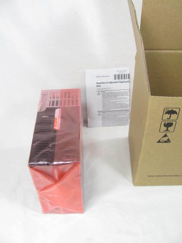 Allen bradley, powerflex 525, 25b-d4p0n104, 2.0 hp, new in box, sealed bag, nib for sale