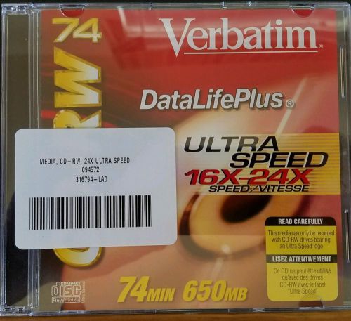 Varbatim DataLifePlus Utlra Speed 16x-24x