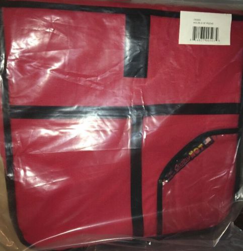 Insulated pizza bag. holds two 18&#034; pizzas or three 16&#034; pizzas for sale