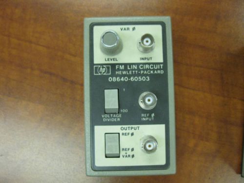 HP FM LIN Circuit (08640-60503) tester