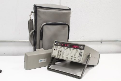 Hp 4935A Transmission Test Set Portable Measuring Opt.003 Calibration Current