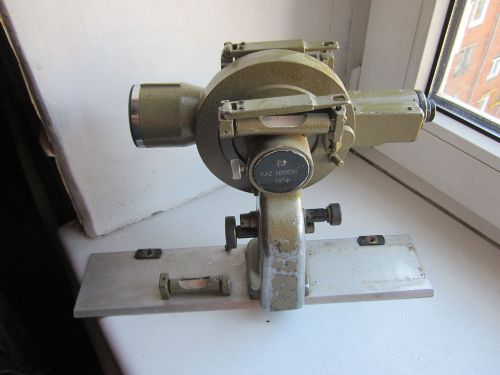 The old device. Theodolite  USSR telescopic alidade
