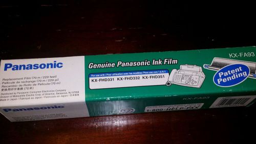 GENUINE Panasonic KX-FA93 70m Film Roll