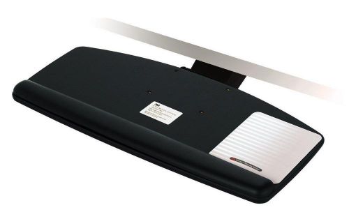 3M AKT60LE  Adjustable Keyboard Tray, Gel Wrist Rest, Precise Mouse Pad