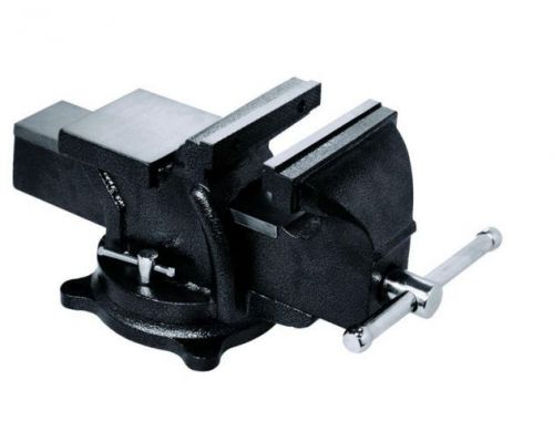 New 6 in. Heavy Duty Bench Vise with Swivel Base Fastening Clamps Hand Tool