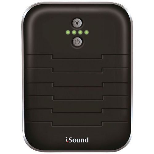 Isound ISOUND-6338 Portable Power Battery w/Built-in Cables &amp; Flashlight 7800mAh