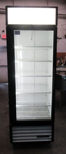 True single glass door refrigerator cooler gdm-23 merchandiser commercialthis tr for sale