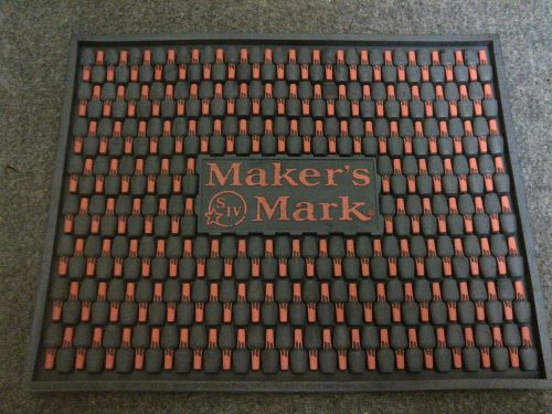 Makers mark extra large bar serving station drip mat new for sale