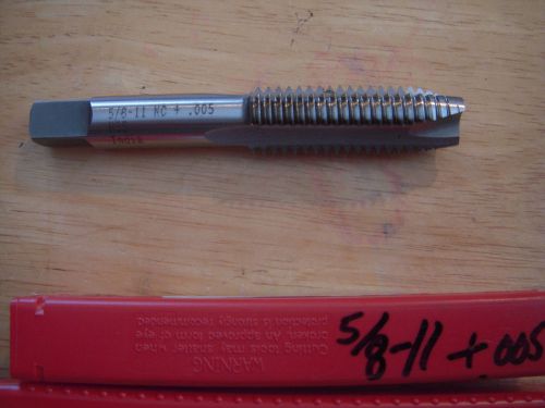 NEW 5/8 - 11NC +.005 , 3 FLUTE SPIRAL POINT TAP!!!!!