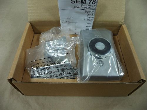 LCN Sentronics Electro Magnet 7840SEM Door Hold Tri Volt Aluminum - New In Box