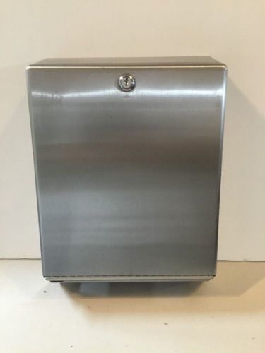 Bobrick Stainless Steel Industrial Paper Towel Dispenser Holder