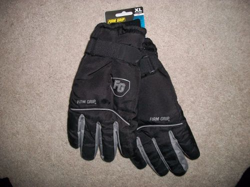 Fg firm grip xlarge ski gloves new #5704 knit wrists - velcro wrist closure for sale