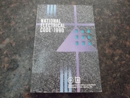 NATIONAL ELECTRICAL CODE NEC HANDBOOK MANUAL 1990