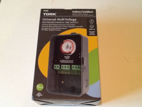 York TU40 24hour timer NEW in box!! Multi-Voltage Quick&amp;Easy Install time switch