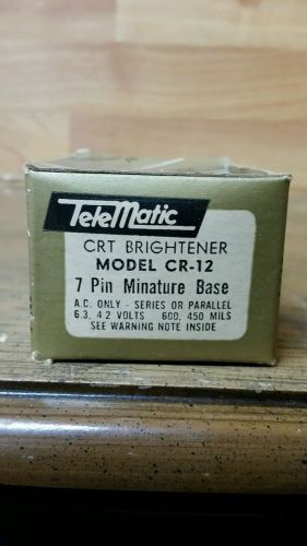 Telematic cr-12 crt brightner