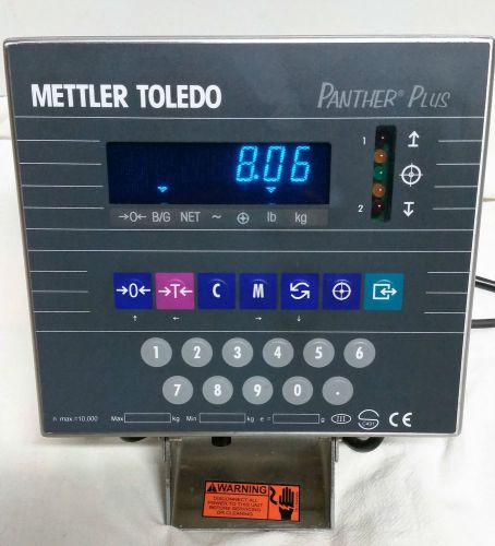 METTLER TOLEDO PANTHER PLUS (PTHK)  SCALE INDICATOR **GREAT WORKING CONDITION**