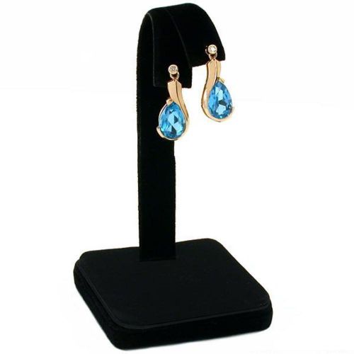 Black Velvet Earring Display Stand 4&#034;