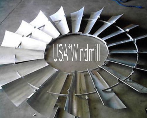 Aermotor Windmill Wheel for 8ft A702 &amp; A602 Models, new w/o spokes