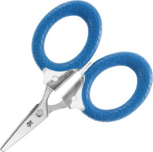 Camillus CM18826 Cuda Micro Scissors 1.375&#034; Micro Serrated Blades/Blue Handle