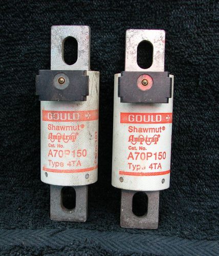 A70P150 4TA Gould Shawmut semiconductor fuse  NEW lot of 2