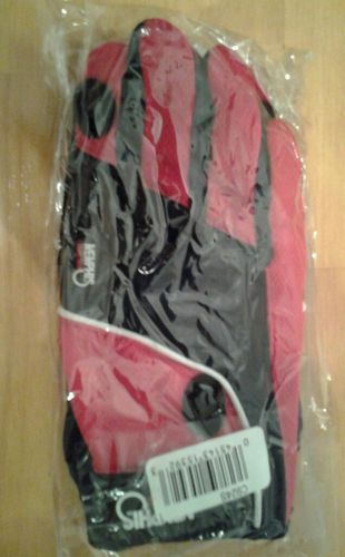 Memphis multi-task work/safety gloves. red &amp; black. small. new in package. nice! for sale