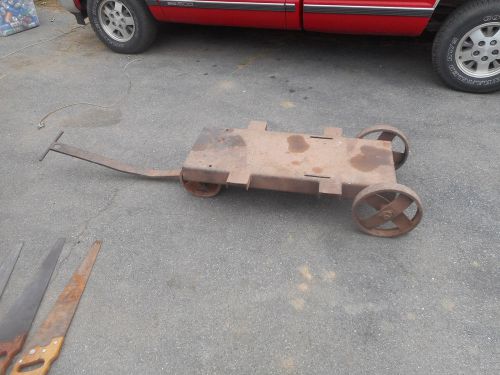 Vintage heavy duty stationary hit and miss engine cart Local pick up Annville Pa