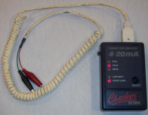 Checker EXTECH 4-20MA Current Loop Simulator