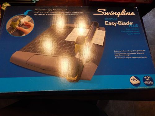 Swingline SmartCut EasyBlade Plus Rotary Paper Trimmer 12 Inch Cut Length 15 &#034;