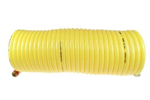 Coilhose pneumatics n14-25b coiled nylon air hose, 1/4-inch id, 25-foot length for sale