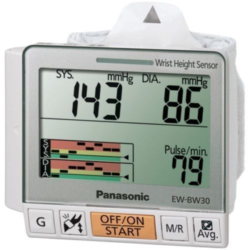New Panasonic EW-BW30S Wrist Blood Pressure Monitor