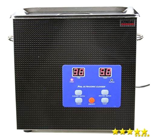 Commercial Grade 3 Liter Heated Ultrasonic Cleaner for cleaning Jewelry Den, New