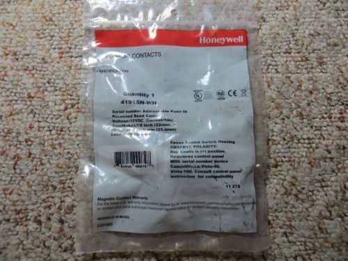 Honeywell 4191SN-WH Addressable Point ID Magnetic Contacts *New*