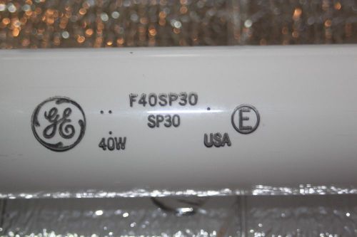 New 5 Bulbs GE Fluorescent Tube Lighting F40SP30 48INCH F40SP30