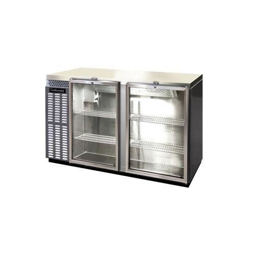 Continental Refrigerator BBUC59-SS-GD Back Bar Cabinet, Refrigerated