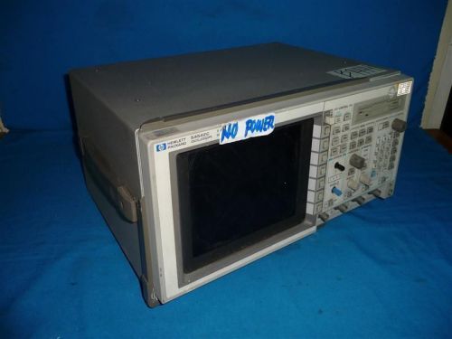 Hewlett Packard HP 54542C Oscilloscope 500MHz 2.Gsa/s w/Breakage As Is