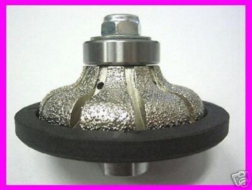 Zered vaccum brazed profile wheel for granite ogee 20mm for sale