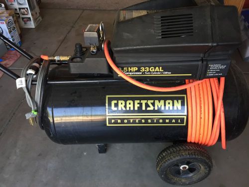 Compressor, Craftsman Professional 33 Gal
