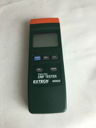 Extech 480826 Triple Axis EMF Tester FOR PARTS OR REPAIR