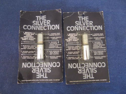 2 Tubes of Silver Connection From Zoppa Enterprises, Electronic Repair, .3 ml EA