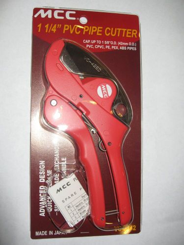 Mcc vc-0342 1-1/4 inch pipe cutter for sale