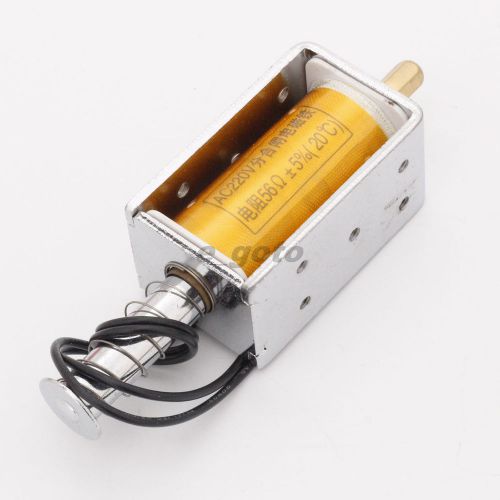 Long stroke ac220v 8a 2kg/34mm precise reset-style electromagnet for zn63 for sale