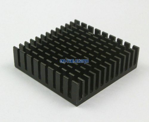 10 Pieces 40*40*11mm Aluminum Heatsink Radiator Chip Heat Sink Cooler / Black