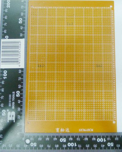 1XPrototype Paper PCB Universal Board 12 x 18 cm 12 * 18 cm hym
