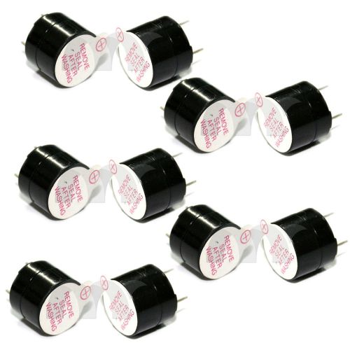 10x Magnetic Separated Tone Alarm Ringer Active Buzzer Continuous Beep 3V 80dB